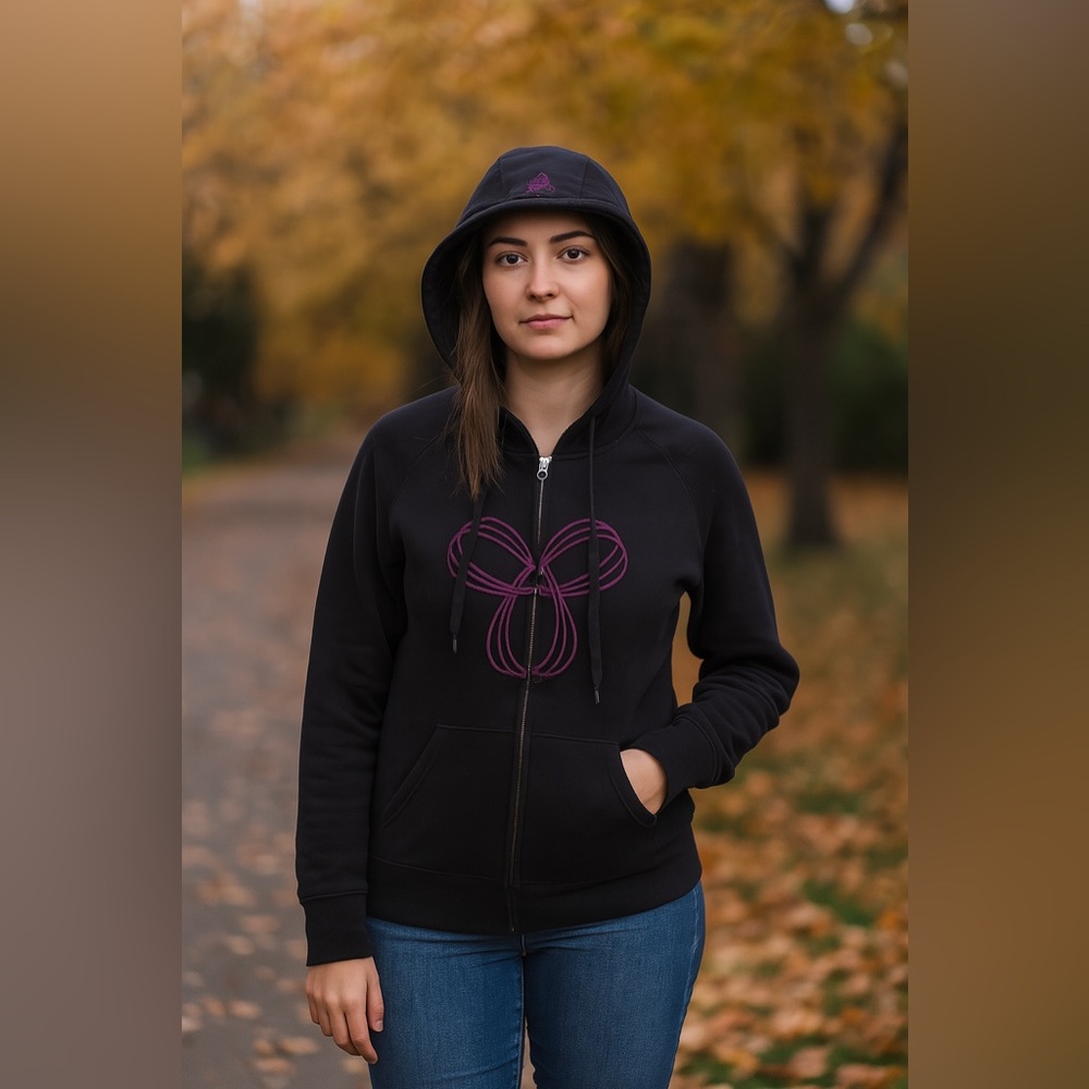 ☀️50% OFF☀️ TNA Hoodie - Black & Purple